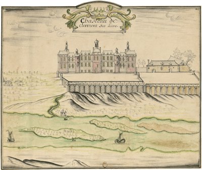 Chateau de Clermont Sur Loire by Unbekannt Unbekannt